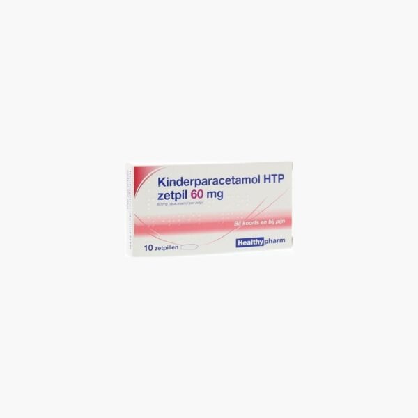paracetamol zetpil 60mg 10st healthypharm