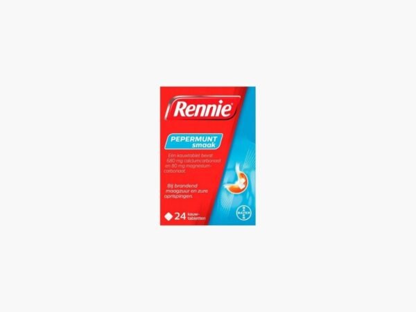 Rennie pepermunt 24 st