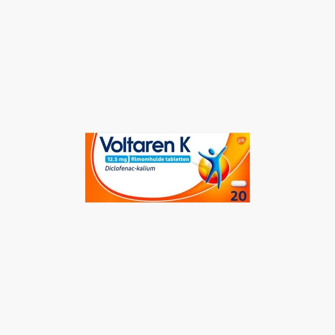 Voltaren 12,5 mg 20 stuks