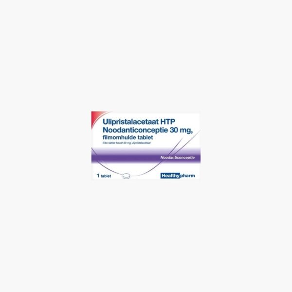 nood-anticonceptie ulipristalacetaat 30mg 1 tablet healthypharm