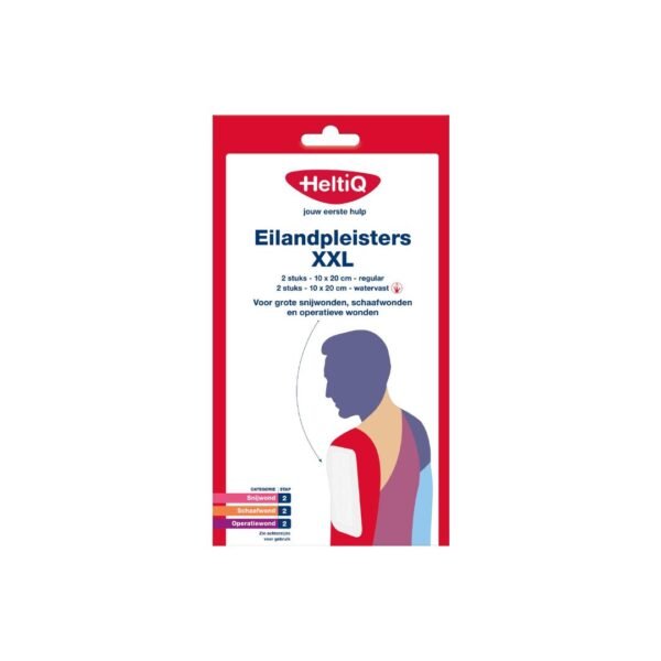 EILANDPLEISTER XXL 10X20CM HELTIQ