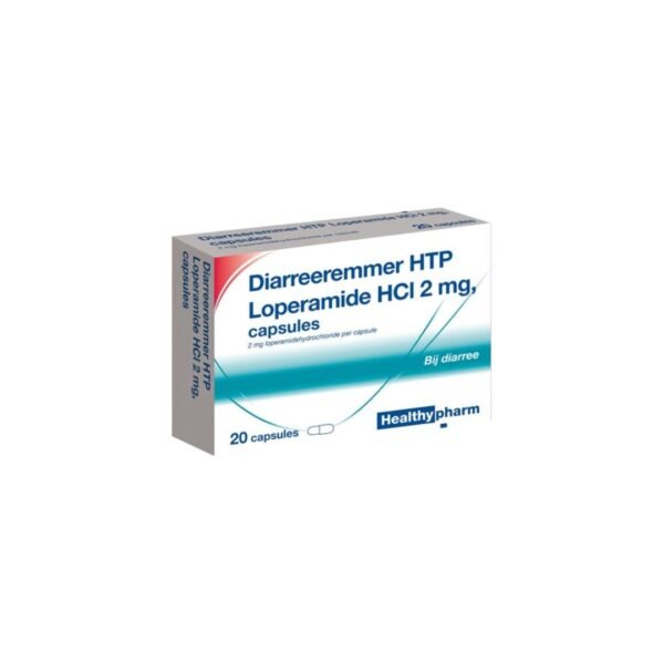 Loperamide 2 mg capsules 20 st healthypharm
